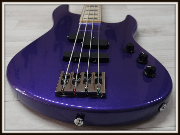 Preview: Spector Icon NC-4 Frank Bello, Metallic Purple, Signature